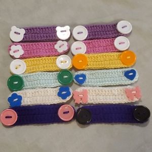 Crocheted Earsavers (RANDOM Set of 3)